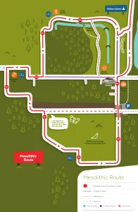 Mesolithic Trail Map, this link opens in a new map.